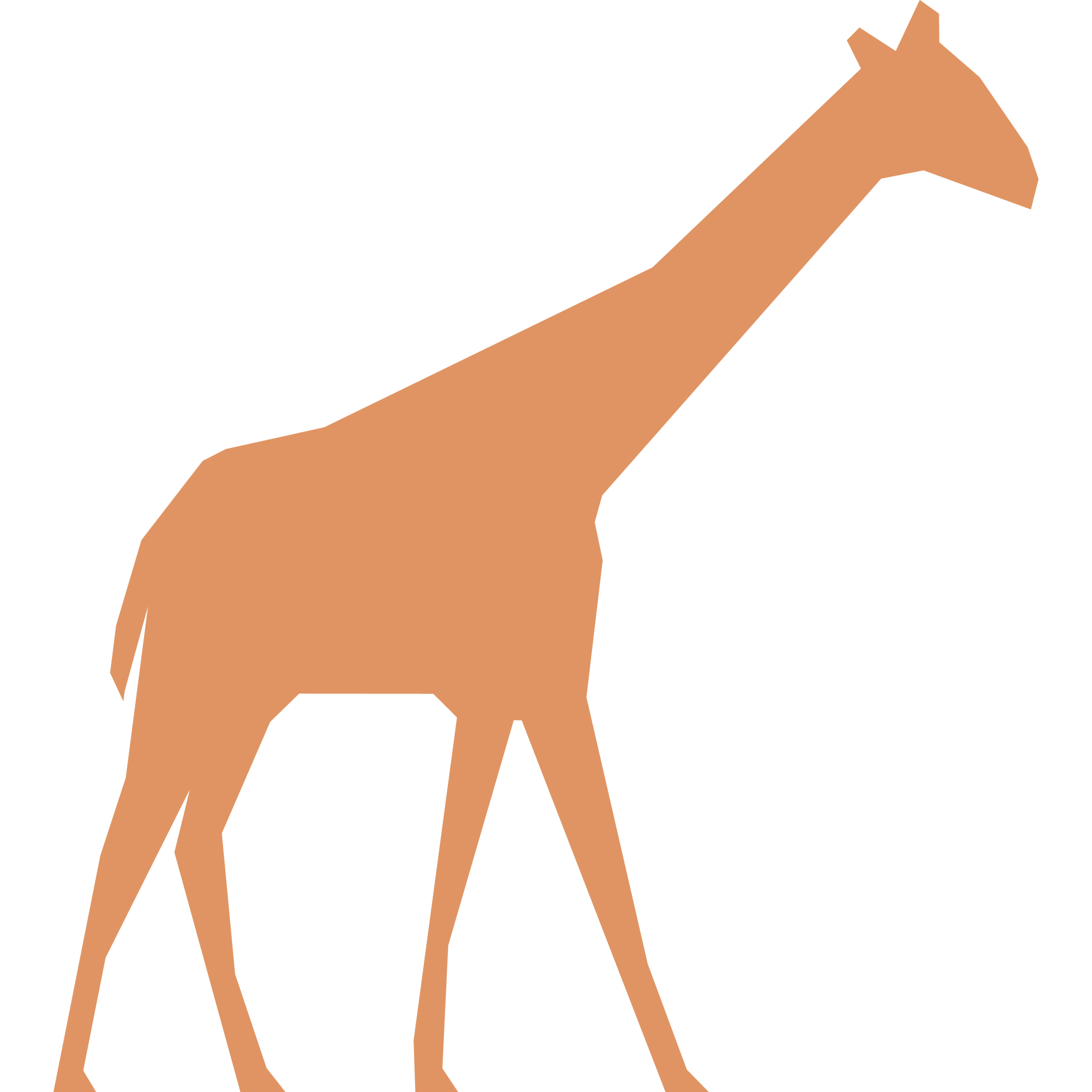 giraffe silhouette svgrepo com